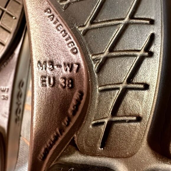 OOFOS OOahh Recovery Sandals Sport Slide On Black Women’s Size 7 - Picture 7 of 12